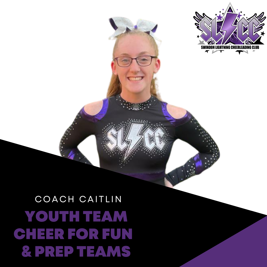 Caitlin - Coach for Youth, Cheer for Fun and Prep teams